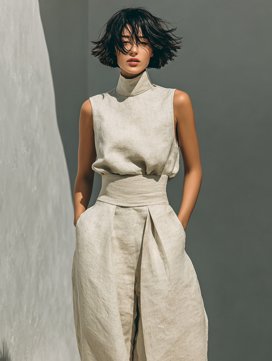 Marieta | Conjunto Lino y Algodón