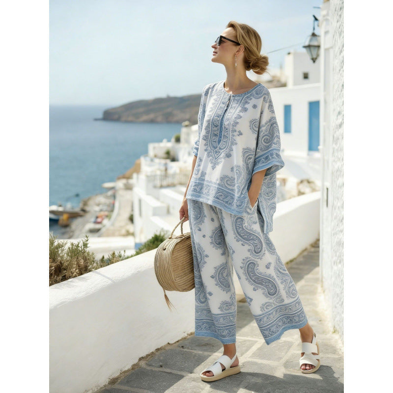 Xanthe | Conjunto de Verano de Dos Piezas