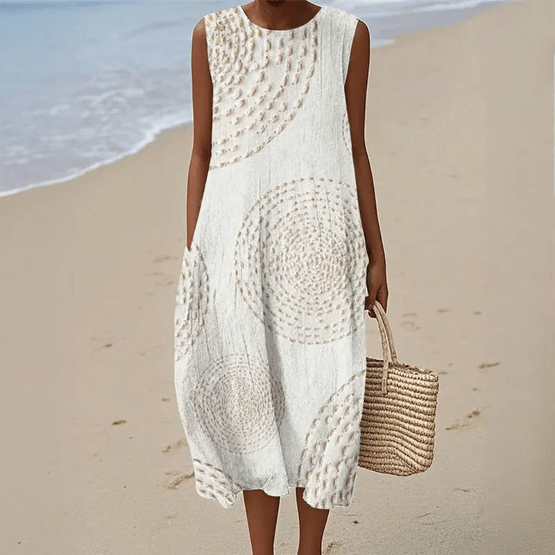 Luna | Vestido Casual Retro