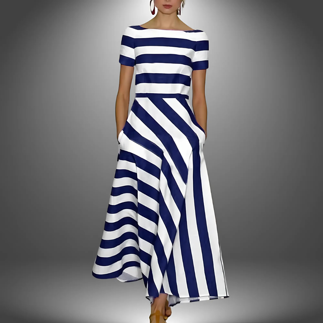 Isabella | Vestido Ligero y Aireado con Rayas Sutiles