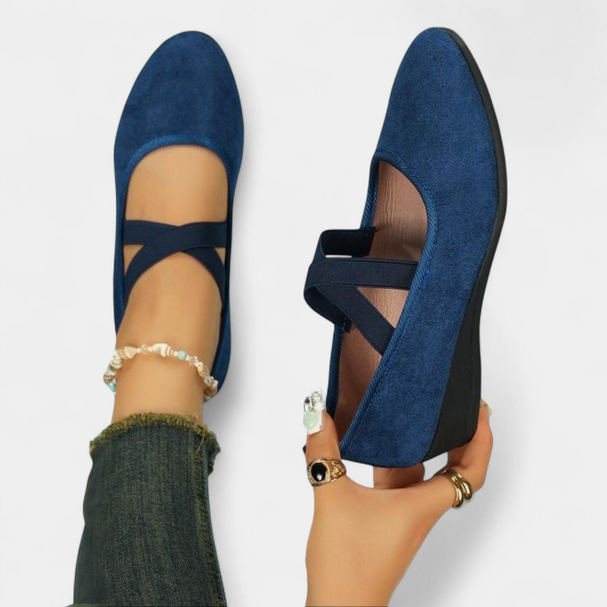 Nina – Zapatos cerrados cómodos con tacón