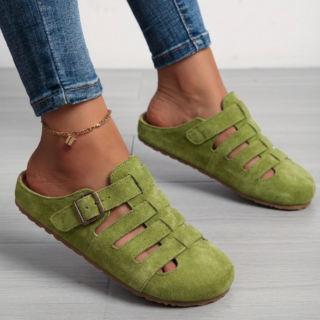 Nathalie | Sandalias Mule de Confort Sin Talón
