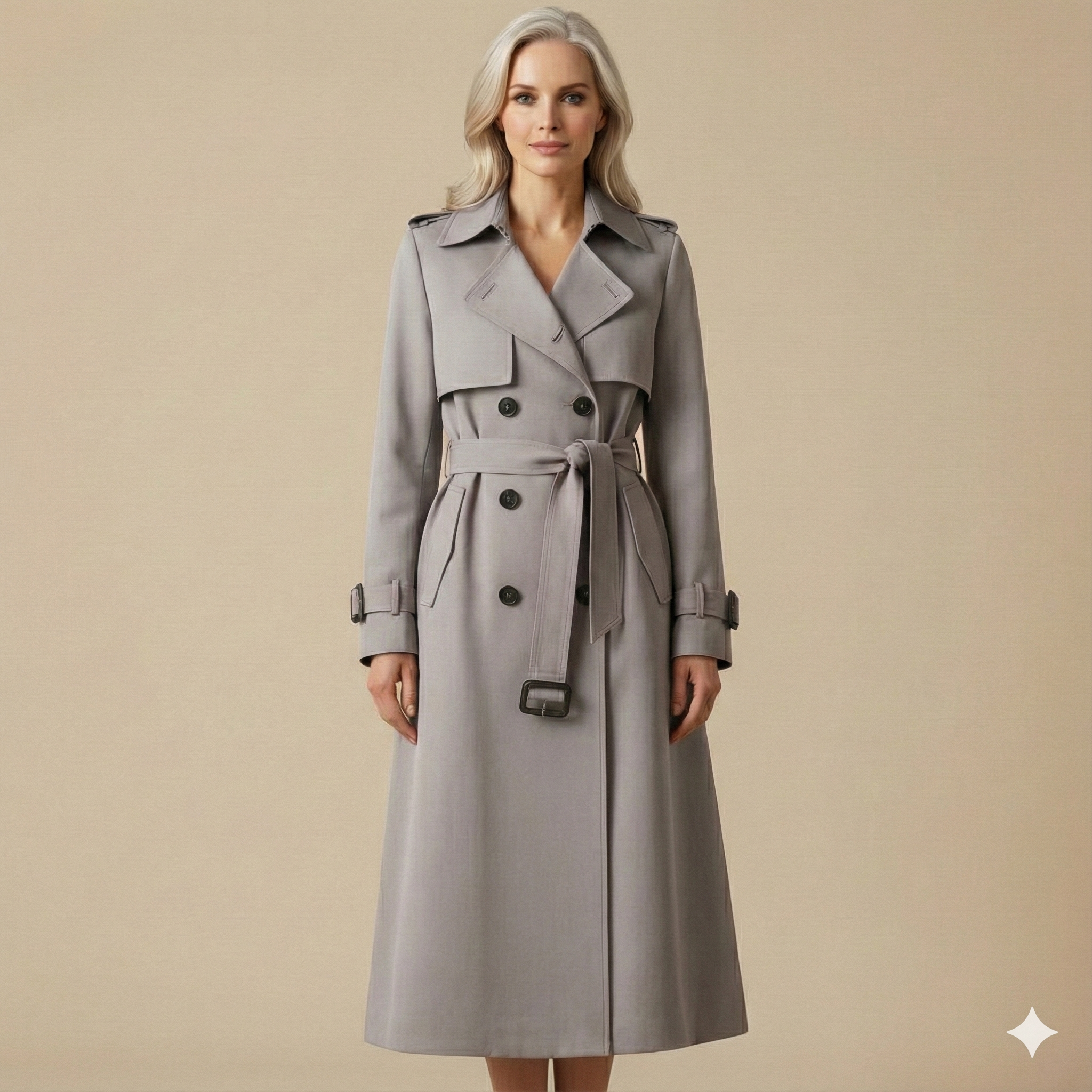 Bianca | Abrigo Trench Atemporal