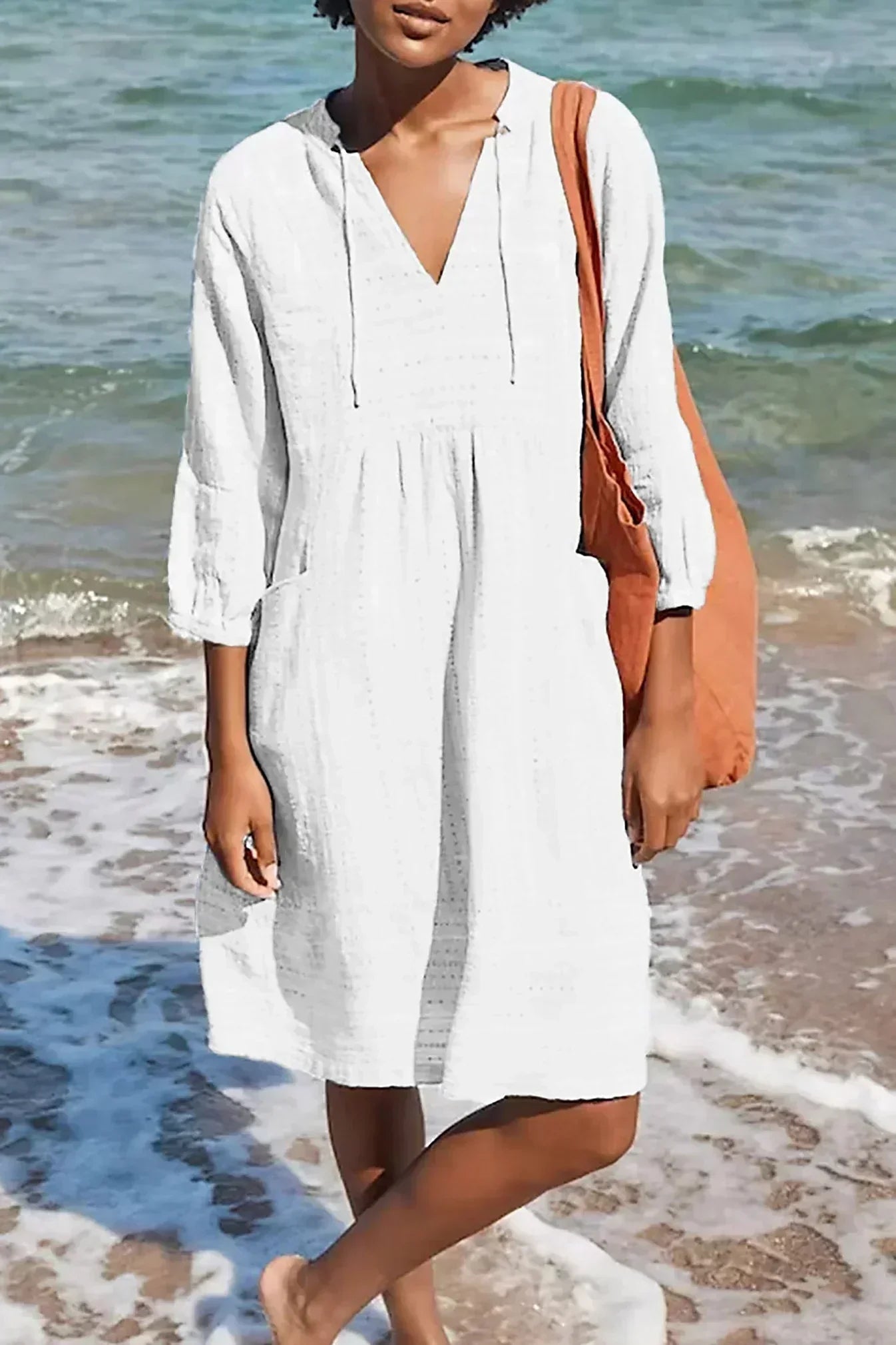 Hailey | Vestido Elegante de Lino