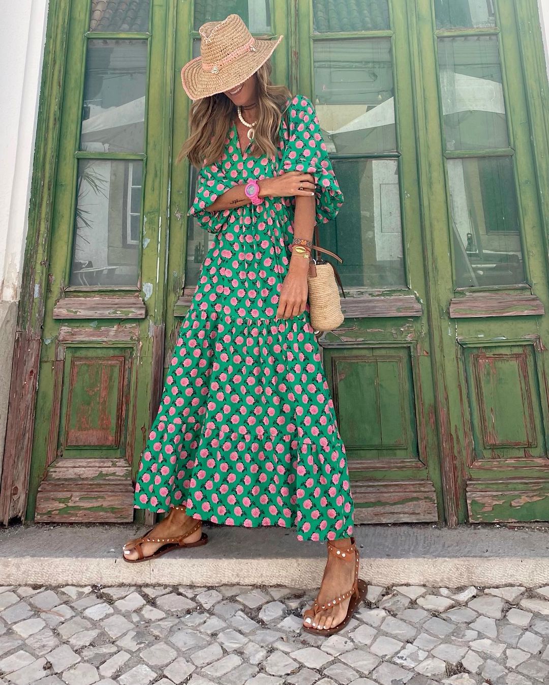 Maura | Vestido Floral de Verano