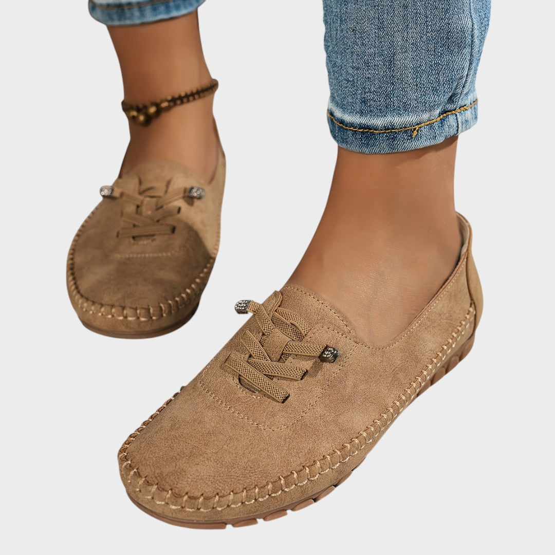 Sara – Mehak Mokasin con Soporte Completo para Pies Sensibles
