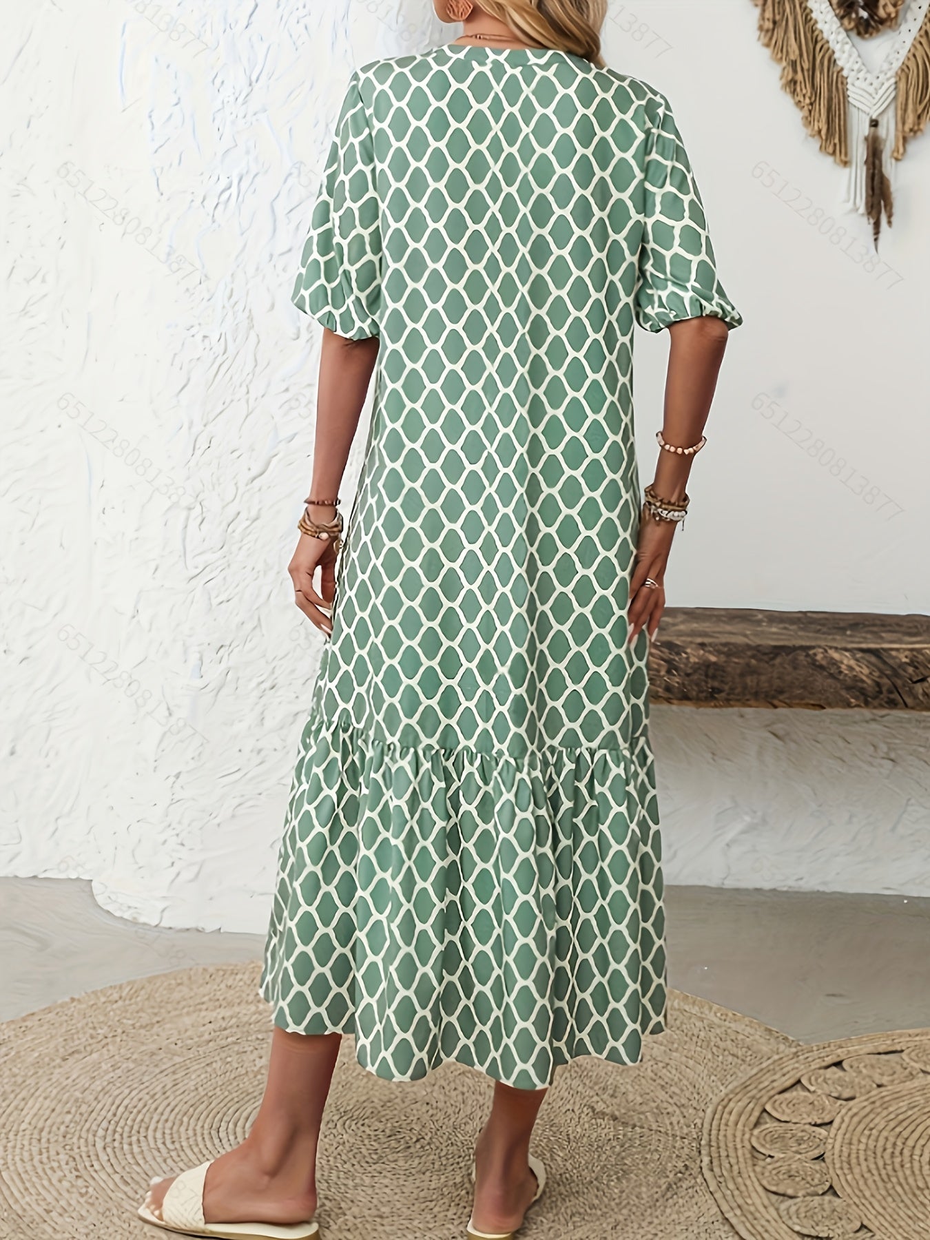 Gabriella - Vestido verano Casual para y Escote en V