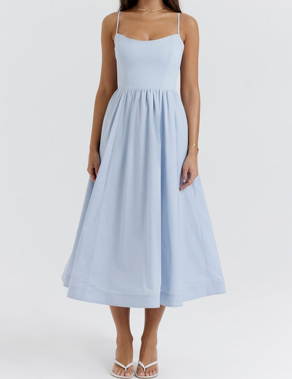 Paige | Vestido Elegante con Detalles de Falda
