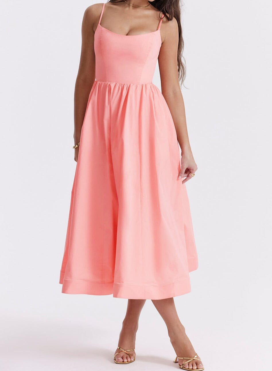 Paige | Vestido Elegante con Detalles de Falda