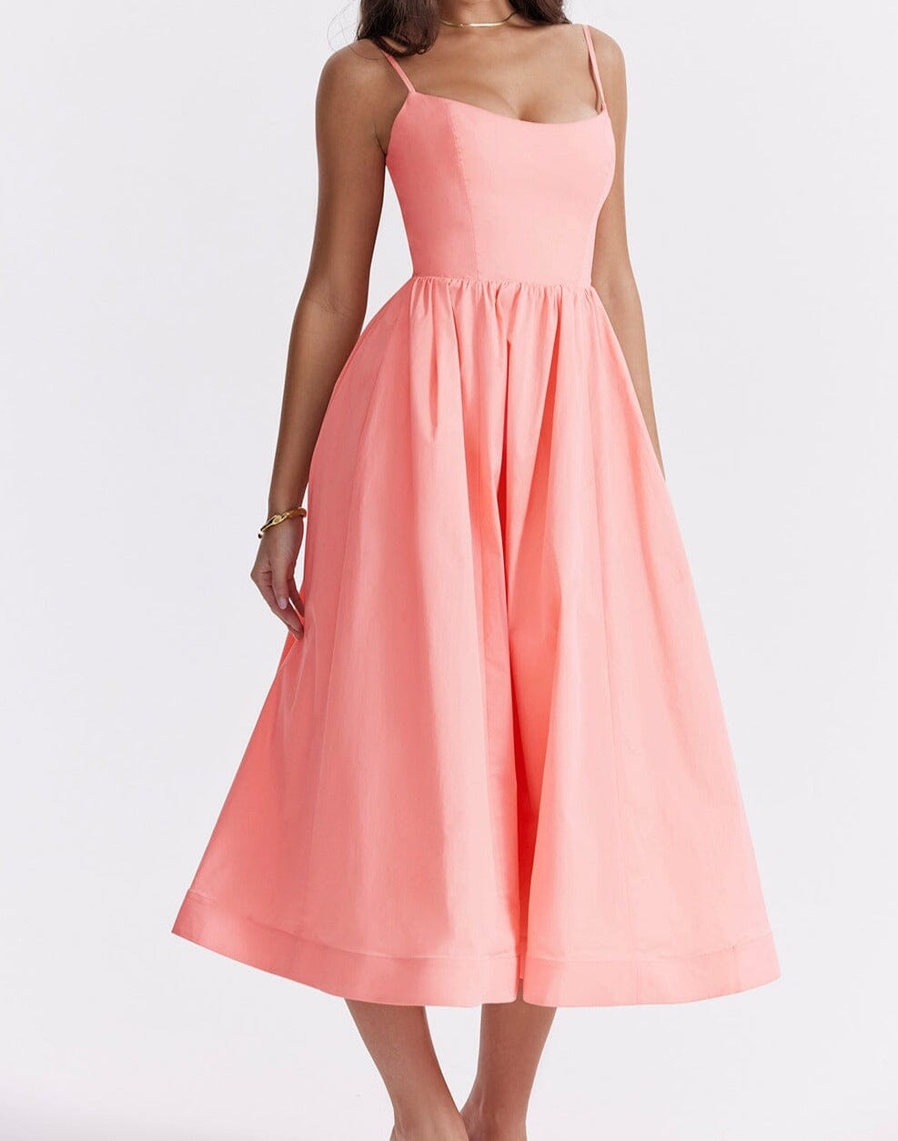 Paige | Vestido Elegante con Detalles de Falda
