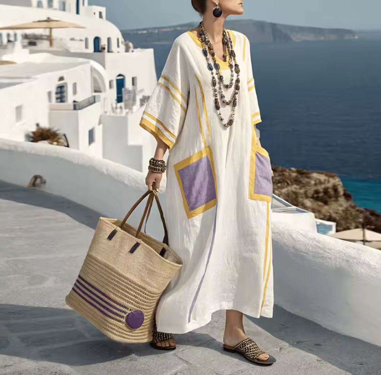 Elegante Mary - Vestido Largo para un Look Veraniego con Estilo