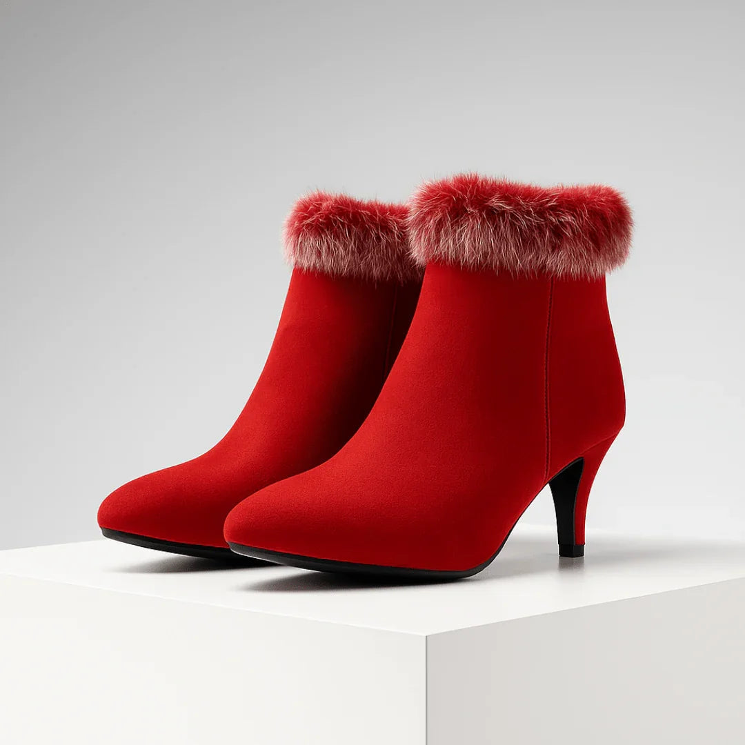 Botas de Piel de Piel Sintética Aurora