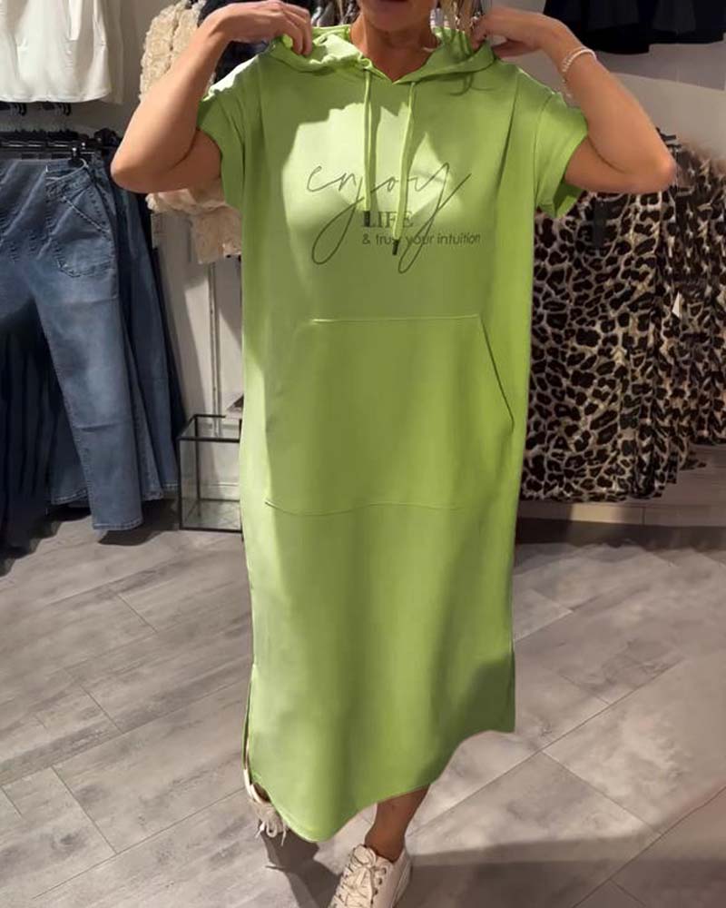 Audrey | Vestido Casual con Capucha