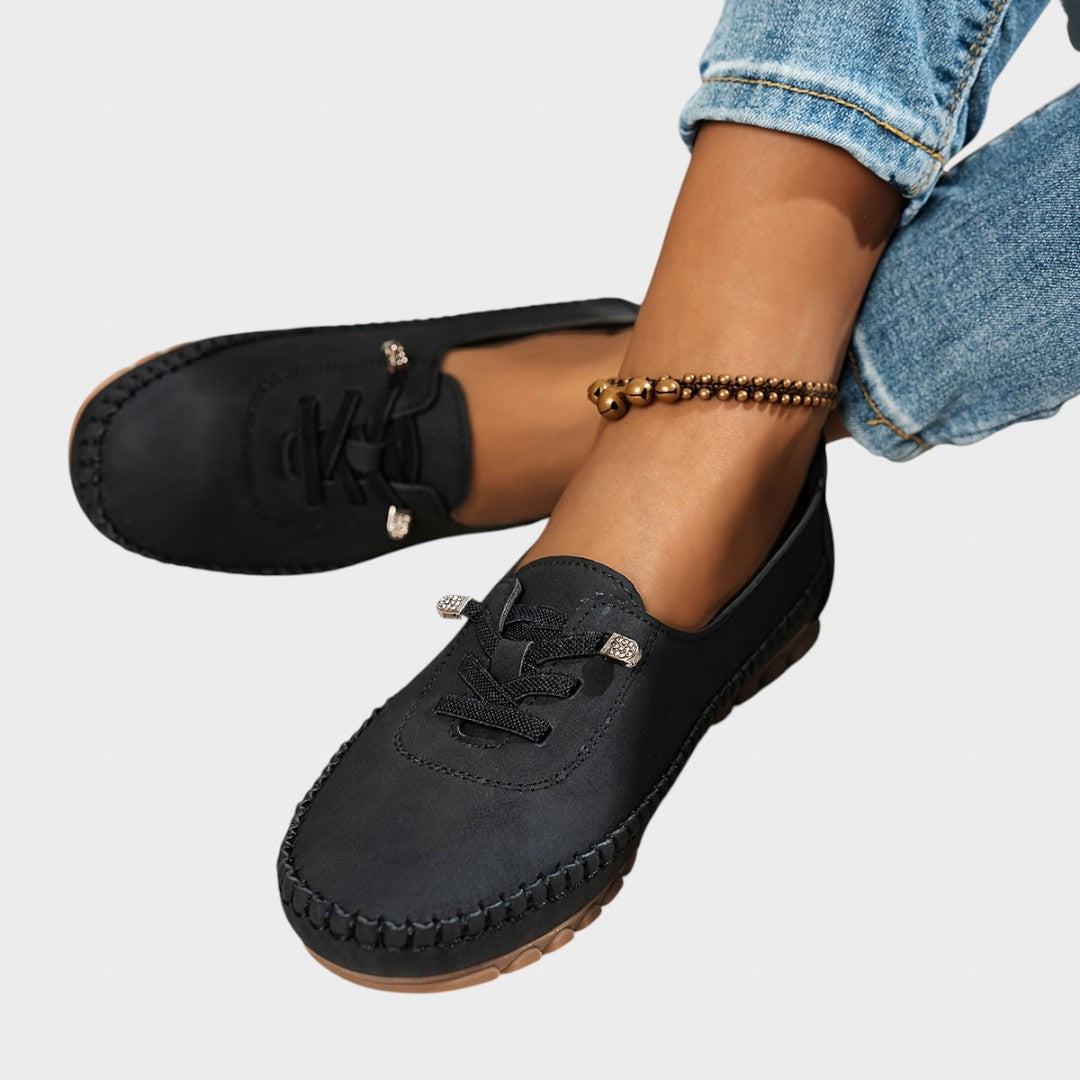 Sara – Mehak Mokasin con Soporte Completo para Pies Sensibles