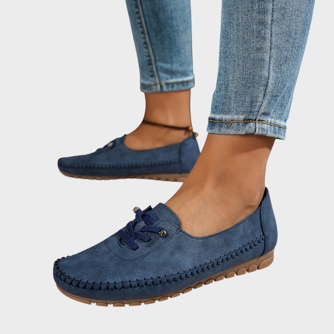 Sara – Mehak Mokasin con Soporte Completo para Pies Sensibles