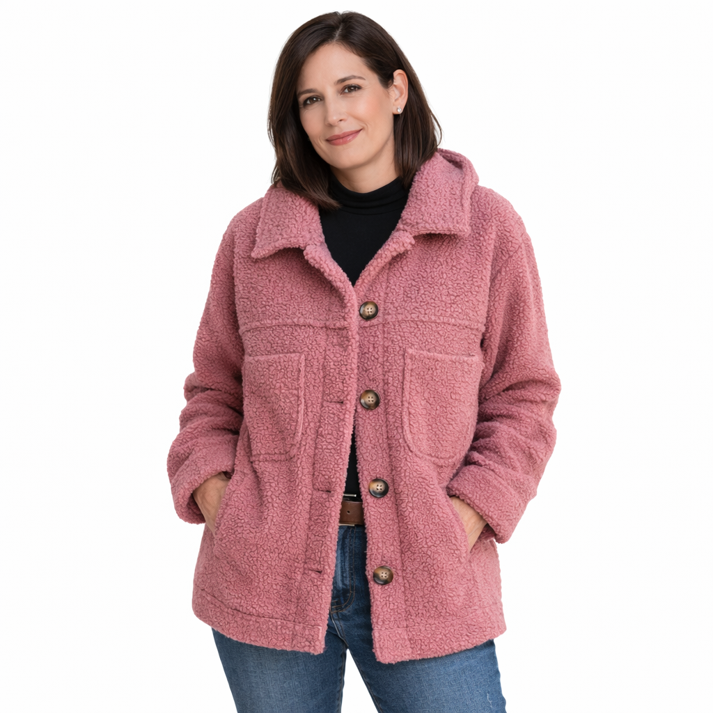 Antonia | Chaqueta abotonada acogedora