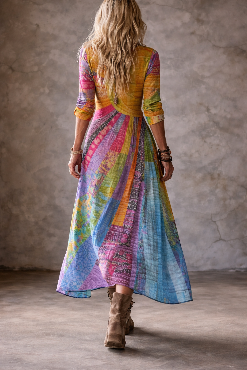 Luna | Vestido bohemio con diseño veraniego