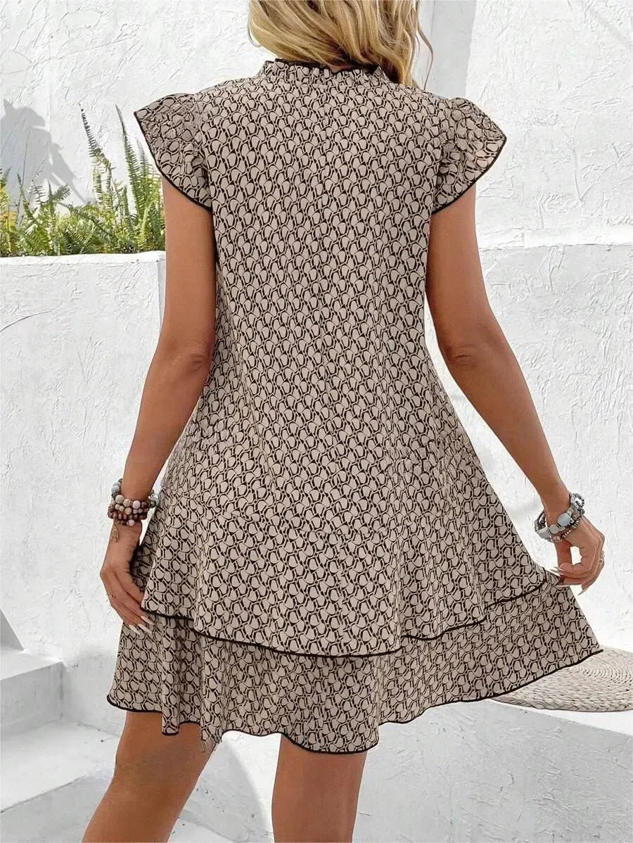 Evelyn | Vestido Floral Elegante con Cobertura para el Abdomen