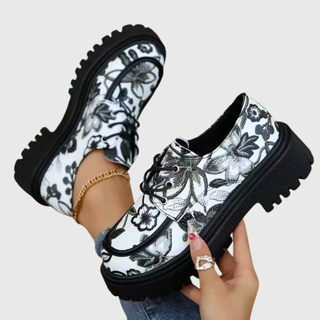 Sandra - Mocasines Retro Elegantes