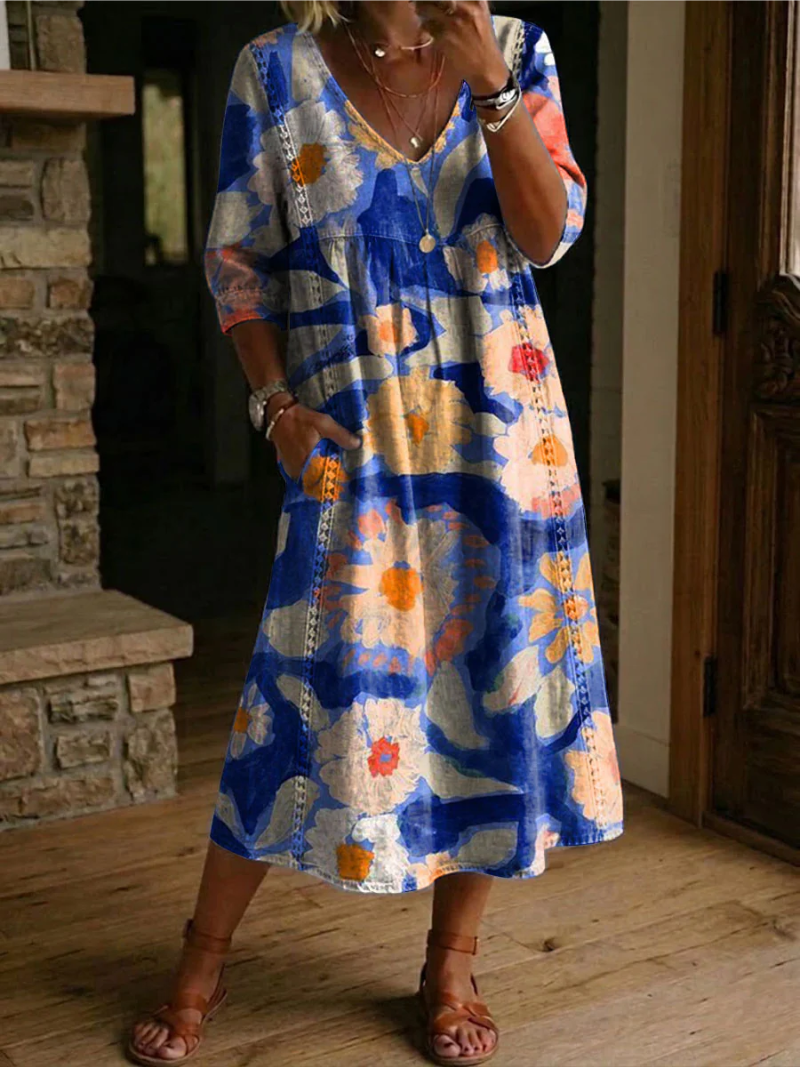 Mila – Vestido con Bolsillos