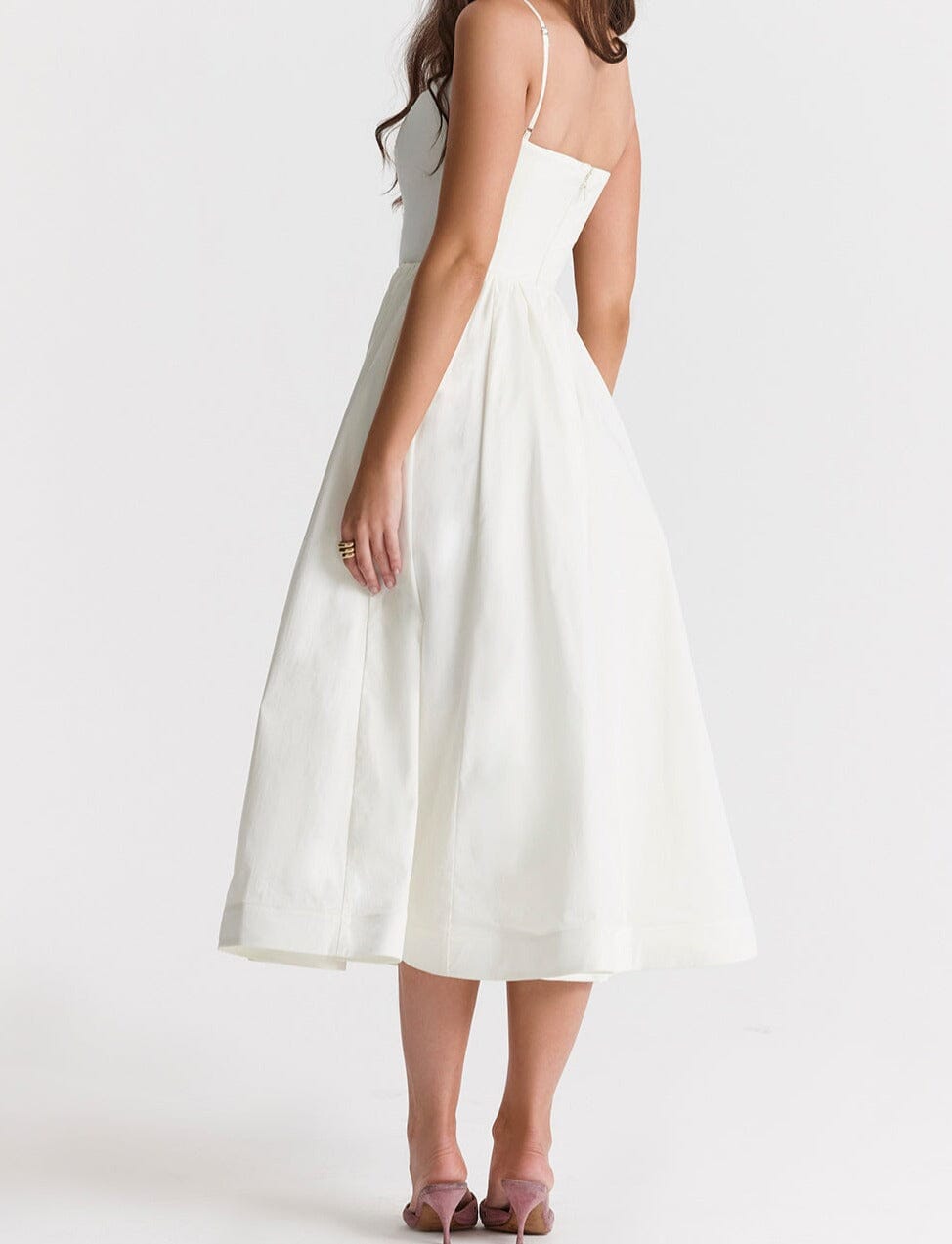 Paige | Vestido Elegante con Detalles de Falda