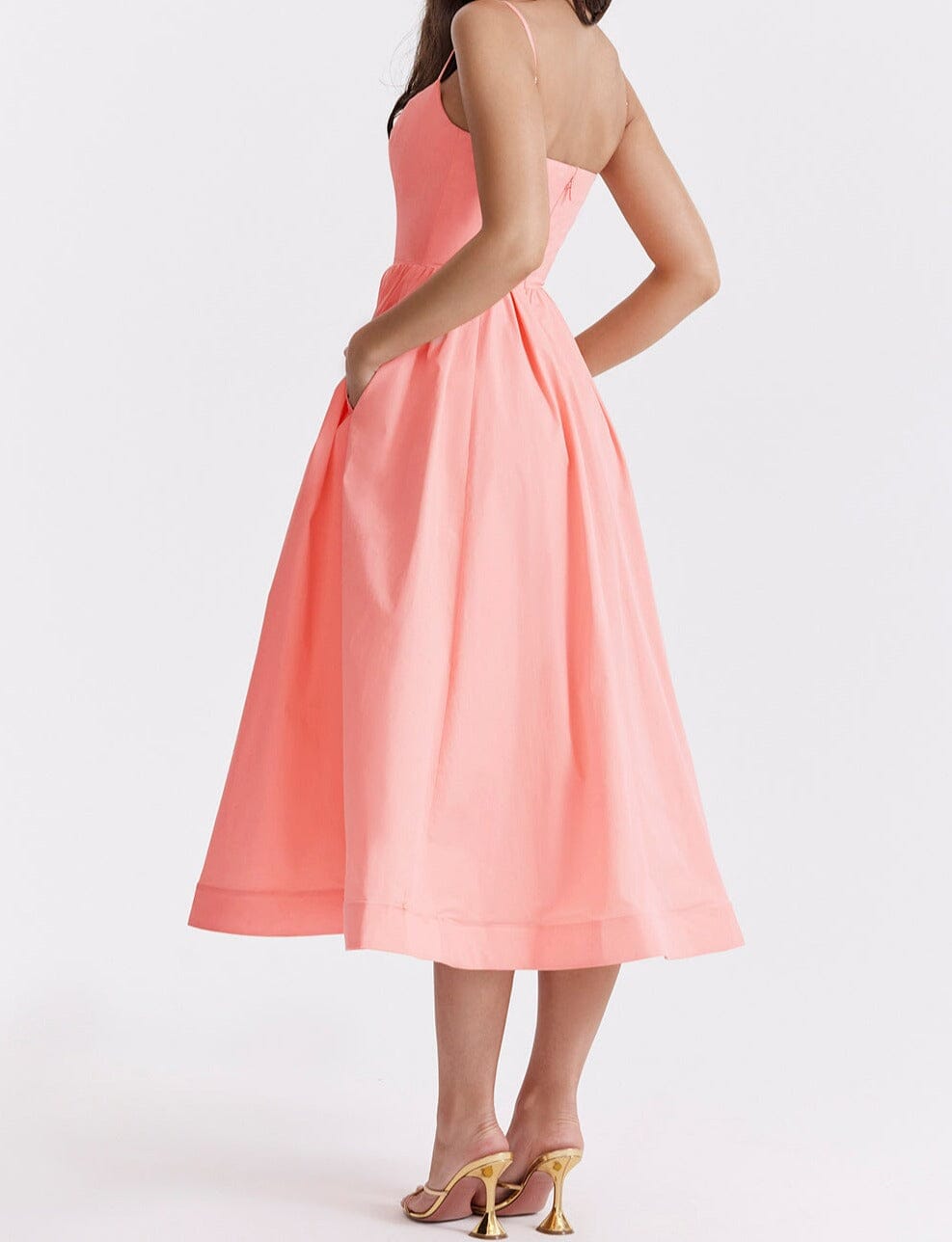 Paige | Vestido Elegante con Detalles de Falda