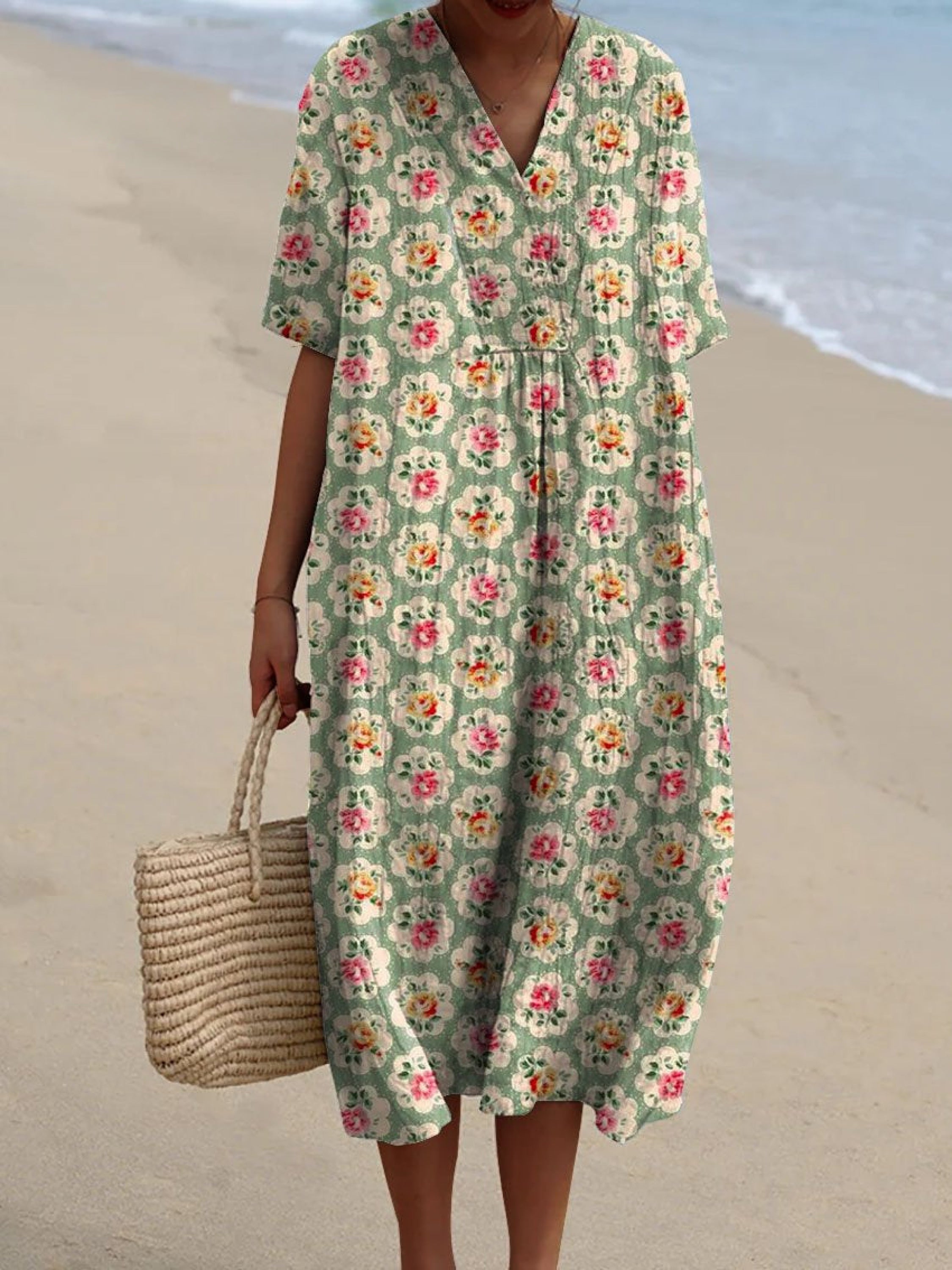 Selene | Vestido Floral Vintage